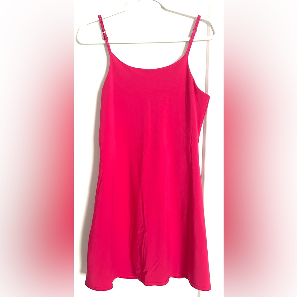 Abercrombie kids Vibrant Pink Slip Dress